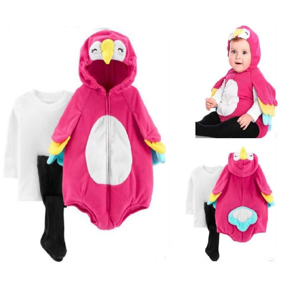 NWT Carter's Halloween Plush Costume 3pc Set 6-9 months